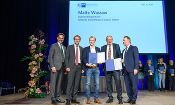 Azubi-Auszeichnung Malte Wussow