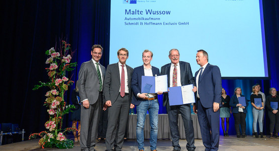 Azubi-Auszeichnung Malte Wussow