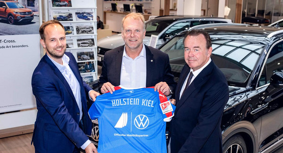 Holstein Kiel setzt weiter auf Volkswagen.